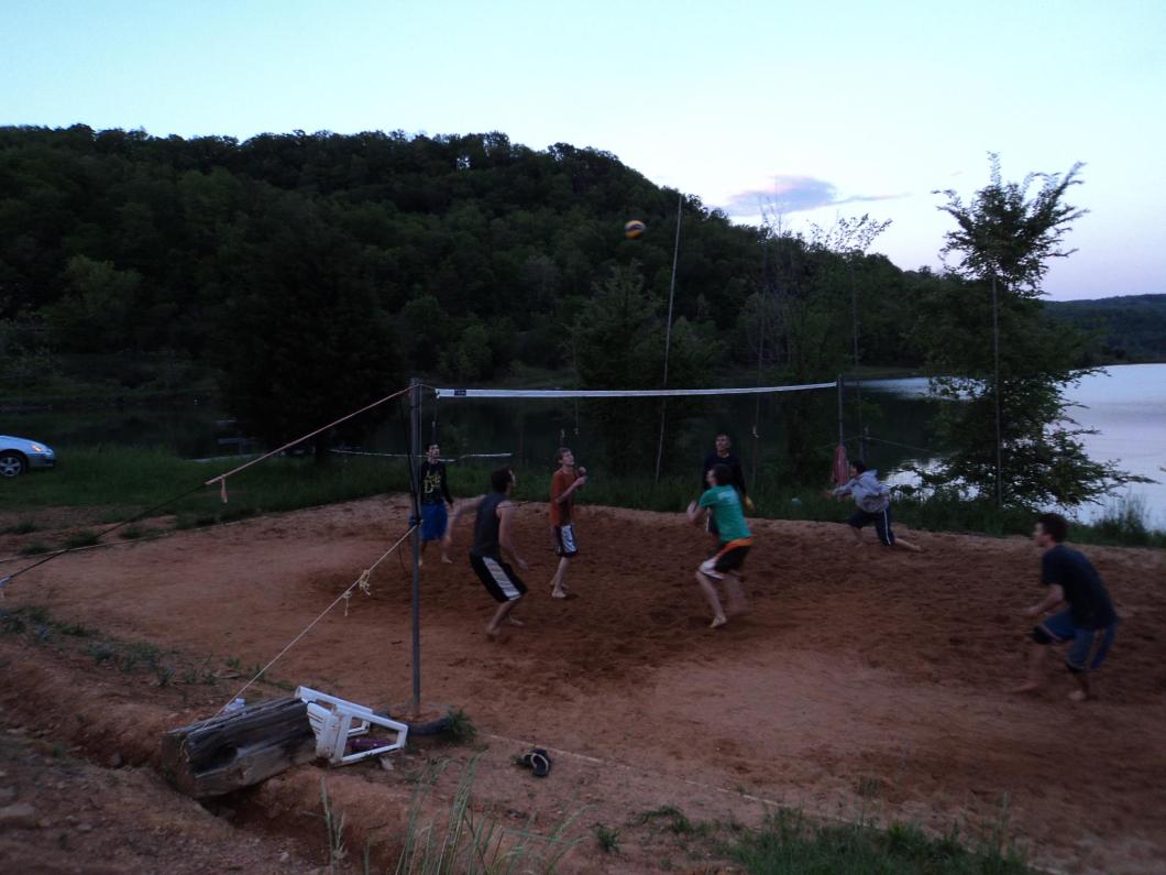 V-Ball at the Lake